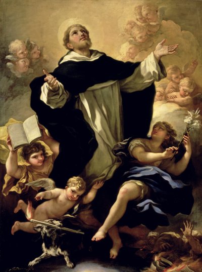 St. Dominic by Luca Giordano
